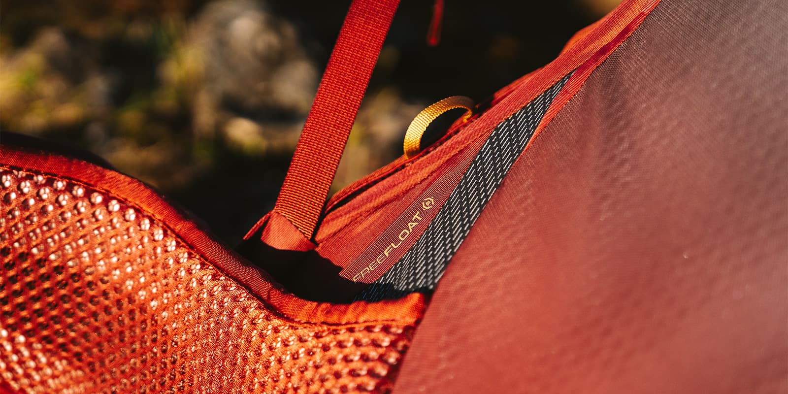 close up of the Gregory Paragon 60L