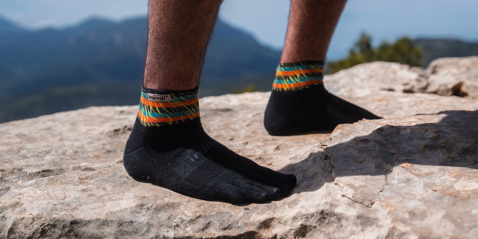 Injinji mini crew hiking socks
